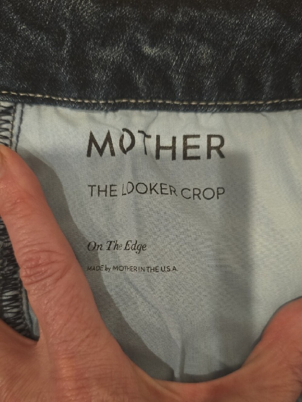 MOTHER The Looker Crop In On The Edge 29 - Picture 2 of 4